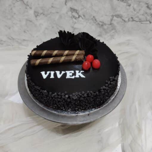 Belgian Dark Chocolate Cake