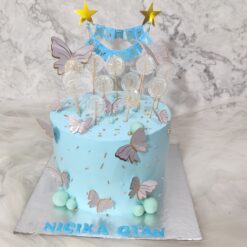 Butterfly Garden Cake