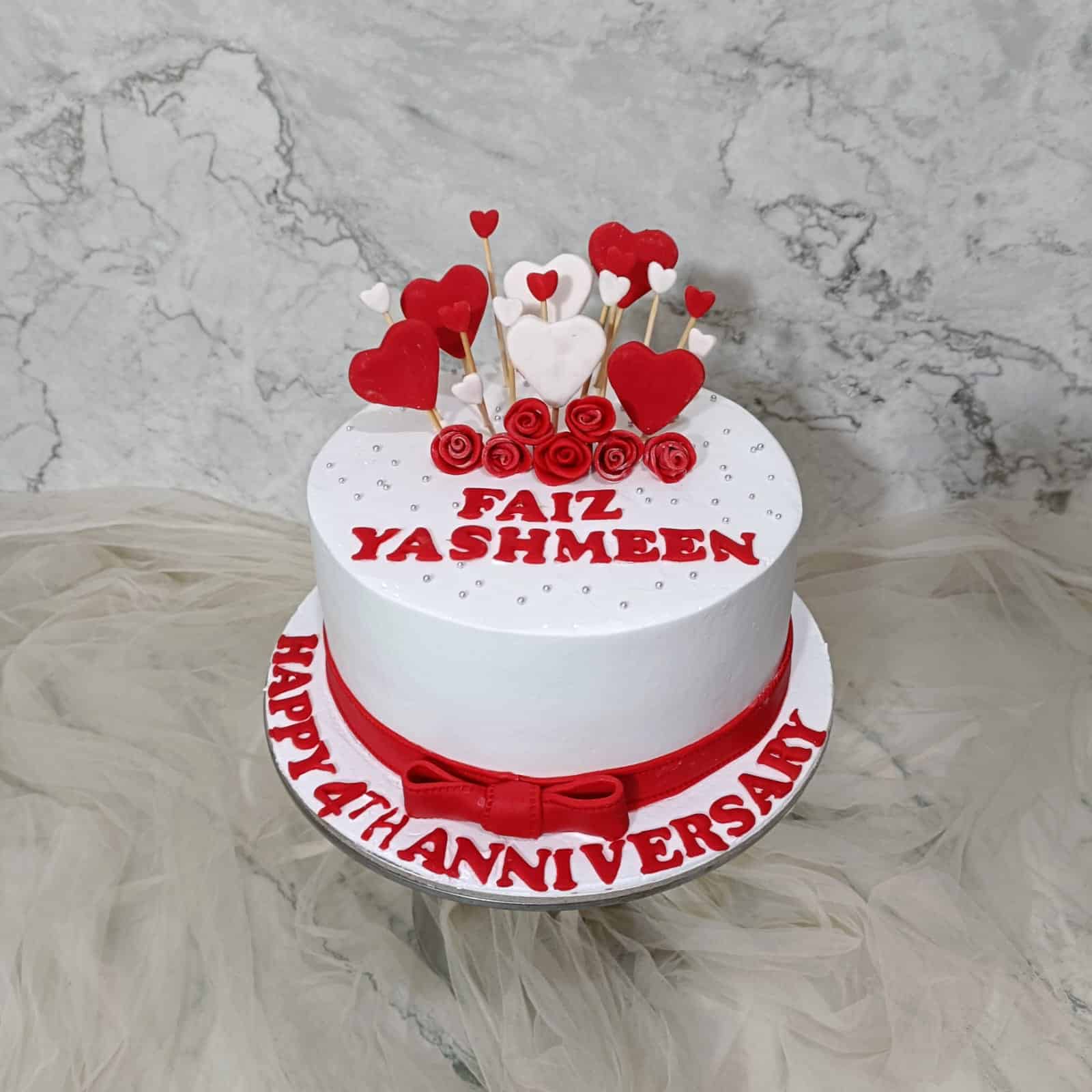 Love You Wedding Cake Delivery in Trichy, Order Cake Online Trichy, Cake  Home Delivery, Send Cake as Gift by Cake World Online, Online Shopping India