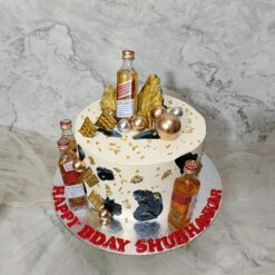 Customized Bottle Cake | Bottle Cake