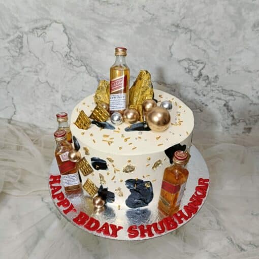 Customized Bottle Cake | Bottle Cake