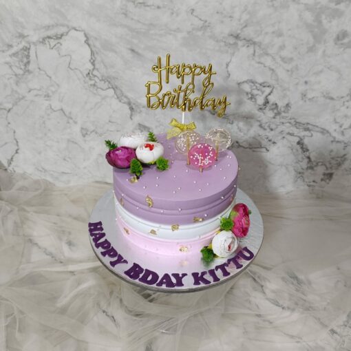 Floral Themed Cake