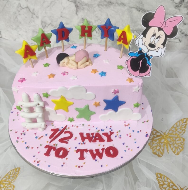Half Birthday Mini Cake