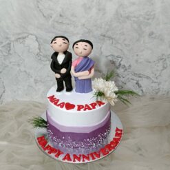 Parents Anniversary Cake