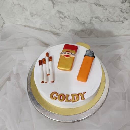 Cigarette Birthday Cake