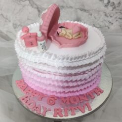 Cute 6 Month Old Baby Cake