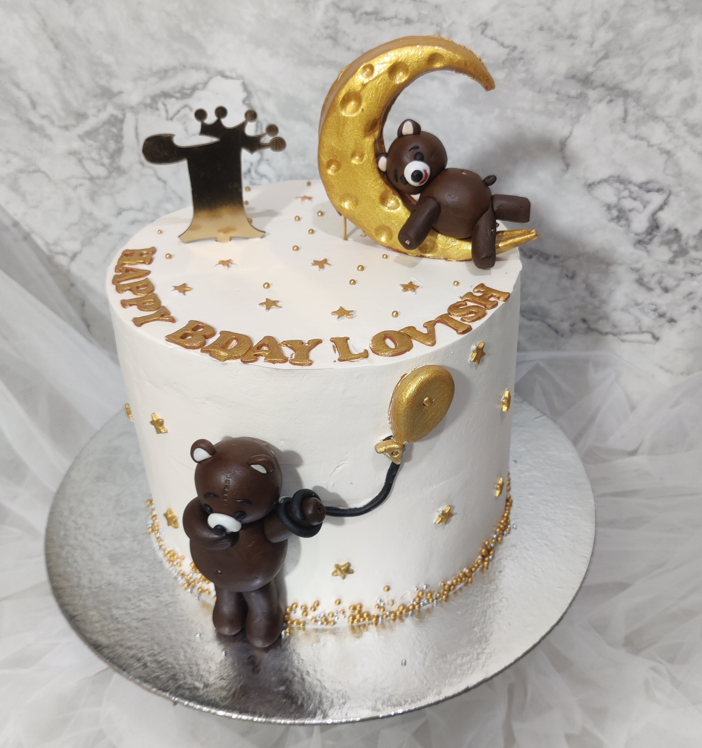 15+ Adorable Teddy Bear Baby Shower Cake Ideas - One Sweet Nursery