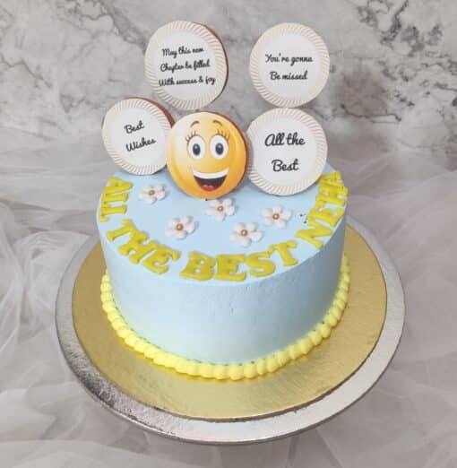 Farewell Cake Design