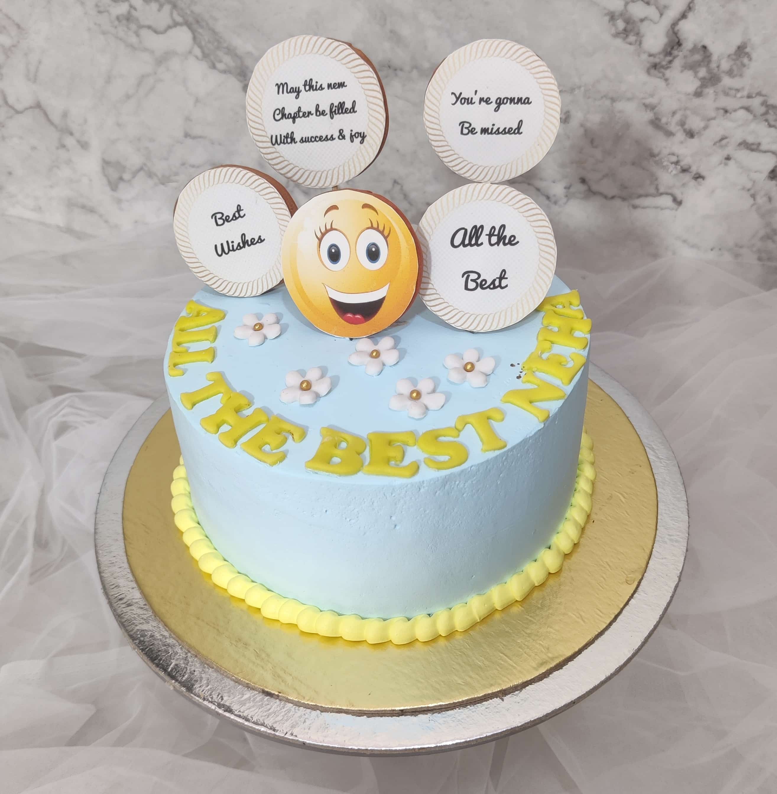 Farewell Theme Cake Delivery In Delhi NCR