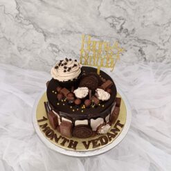 1st Month Birthday Cake For Boy