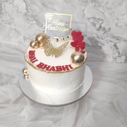 Anniversary Cake For Bhaiya Bhabhi