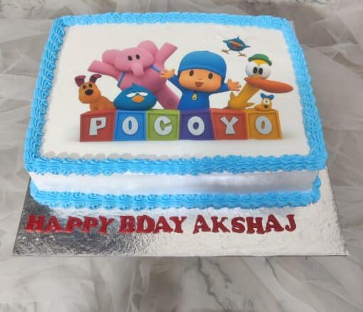 Pocoyo Birthday Cake
