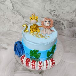 2nd Birthday Cake Design