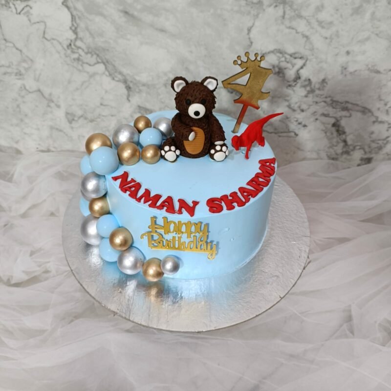 4th Birthday Cake Design