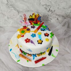 Artist Birthday Cake