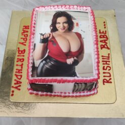 Bachelor Party Photo Cake