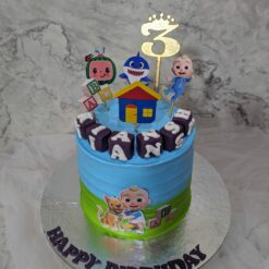 Cocomelon Cake Design For Boy