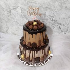 Ferrero Rocher 2 Tier Cake
