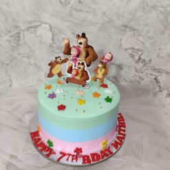 Masha and Bear Birthday Cake