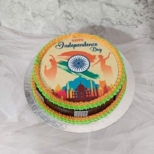 Online Independence Day Cake