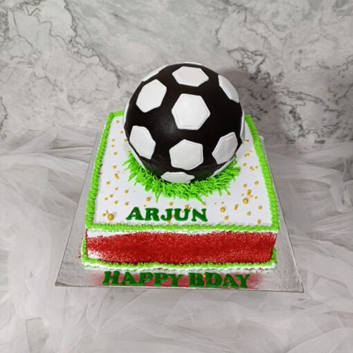 Pinata Football Birthday Cake Design