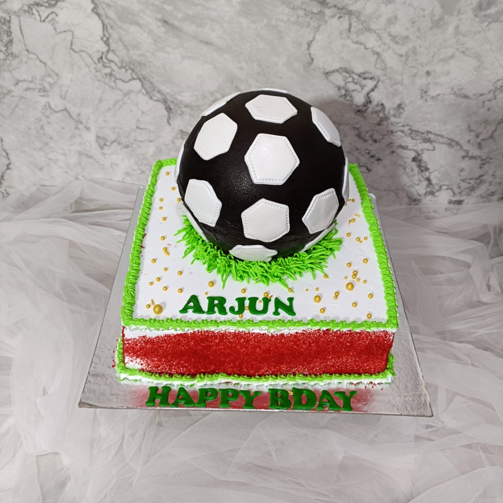 Sports Birthday Cake - Happy Tiers Cake Designs | Facebook