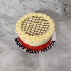 Red Velvet Birthday Cake for Girl