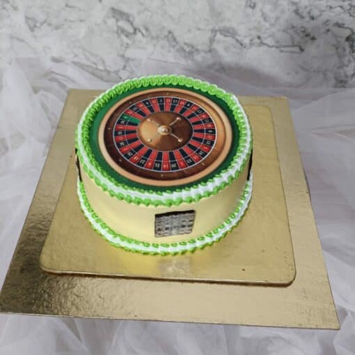 Roulette Wheel Cake