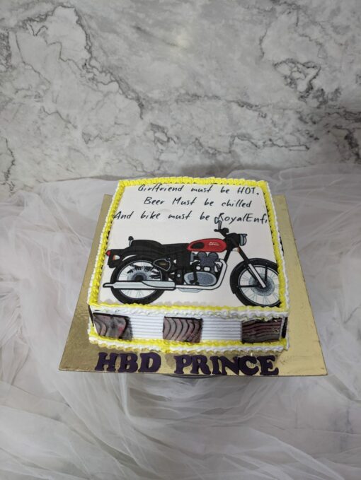 Royal Enfield Bullet Cake