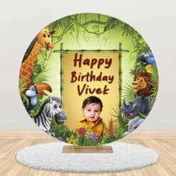 Jungle Theme Cake