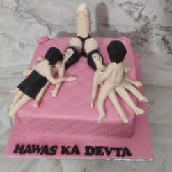 Bachelor Party Birthday Cake Design