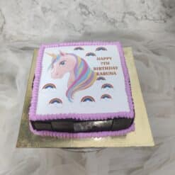 Unicorn Photo Cake