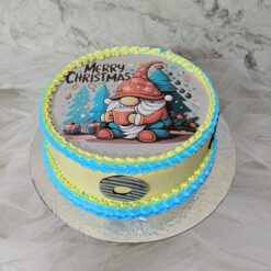 Photo Christmas Cake