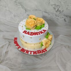 Rose Cake Design for Girl