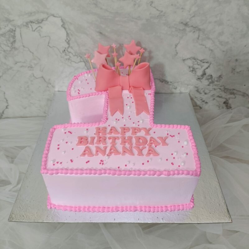 1 Number Cake for Girl