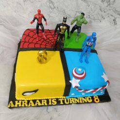 Avengers Theme Cake Design