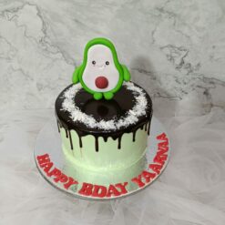 Avocado Theme Cake