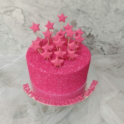 Sparkling Star Cake
