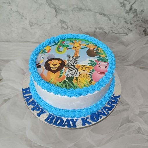 Jungle Photo Cake