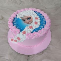 Pink Frozen Cake