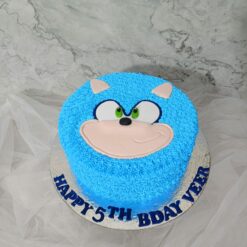Sonic Theme Cake