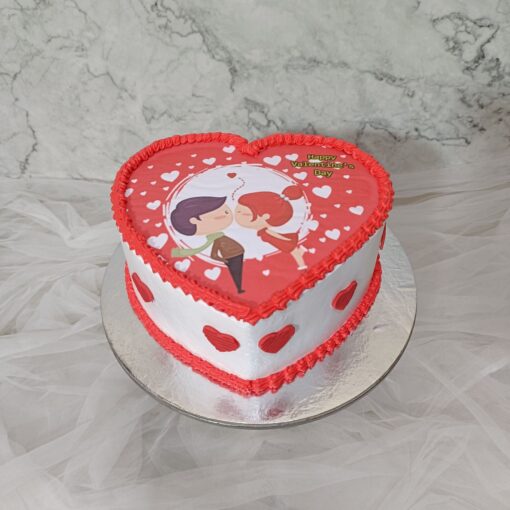 Enchanting Love Fusion Cake