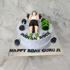 Gym 3D Theme Cake