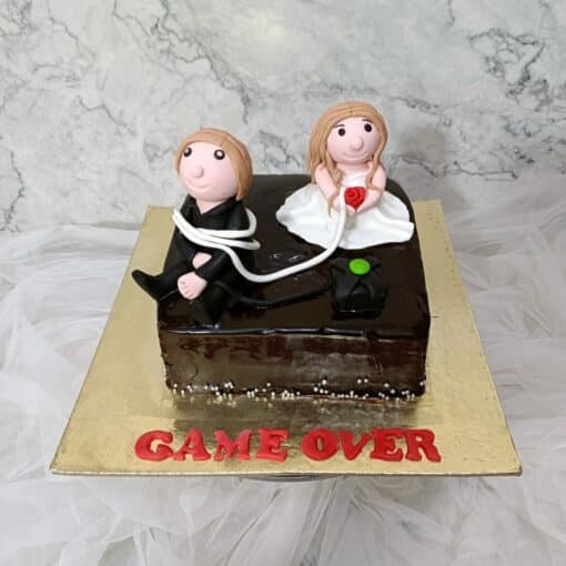 Game Over Cake