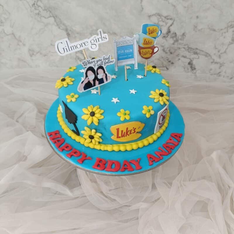 Gilmore Girls Birthday Cake
