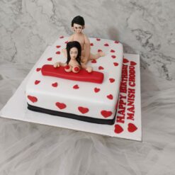 Adult Bachelor Party Cake Design