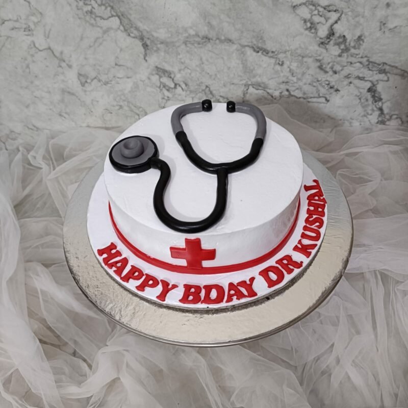Doctor's Stethoscope Cake