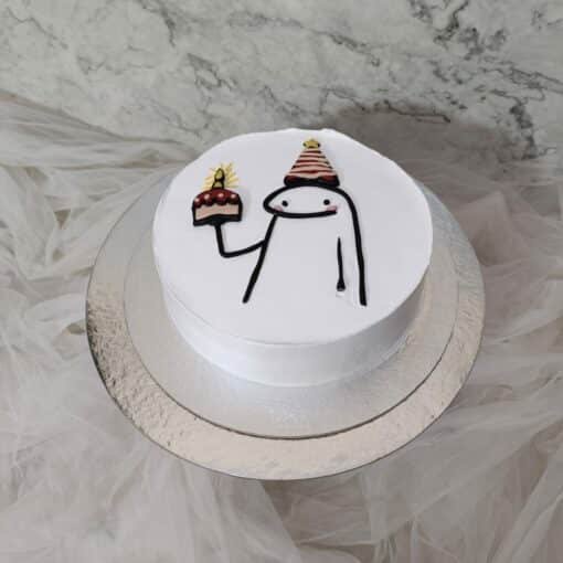 Stick Figure Cake