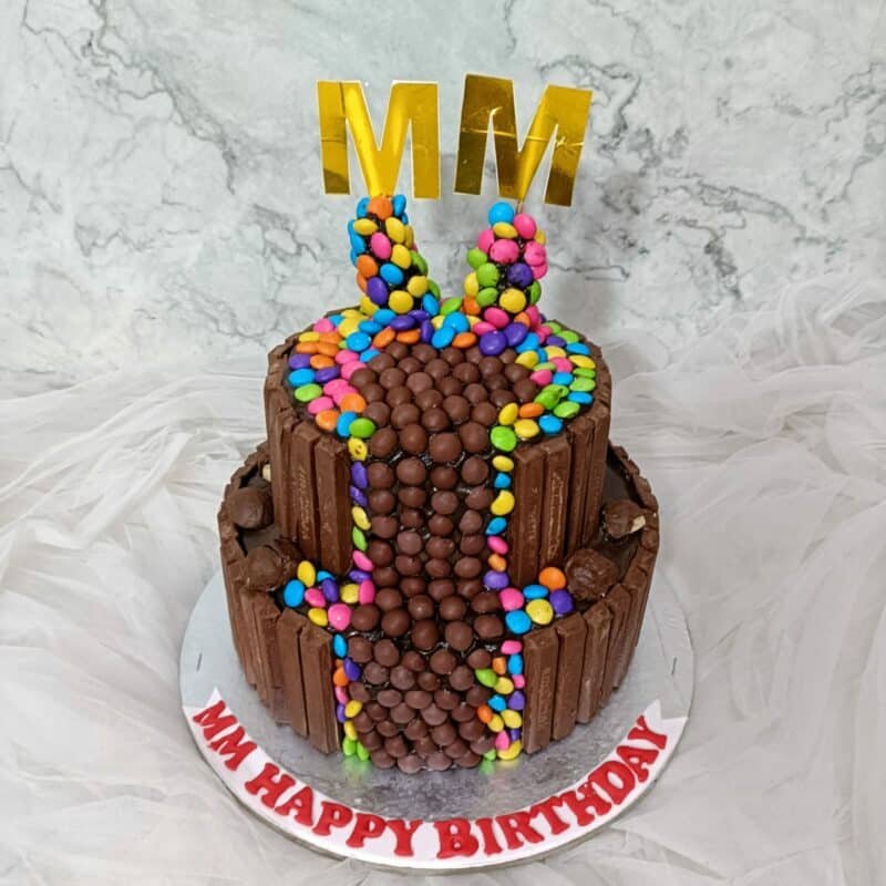 KitKat Tier Cake: Ultimate 2-Tier Birthday Surprise in Delhi NCR