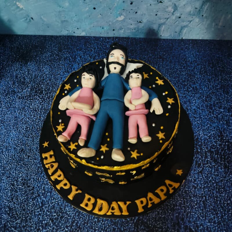 Beautiful Birthday Cake for Dad